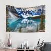 Baxozud The majestic scenery of snowcapped mountains Home decoration,Tapestry Psychedelic Tapestry Wall hanging Bedding Tapestry view 3