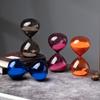 Hourglass 5 Minute Sand Timer Grey Brown Glass, Sand Clock Time Control Measurement Children Games Tools Office Desktop Decoration view 2