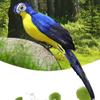 SEIWEI Artificial Parrot Artificial Feather Parrot Simulation Cute Parrot Crafts Home Office Garden Party Ornament Decoration view 4