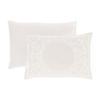 SUPERIOR Cotton Blend Bedspread, All Season Bedding, Queen, Off White view 3