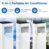 PETSITE 9000 BTU Portable Air Conditioner, 3-in-1 AC Cooling Unit with Remote Control, Dehumidifier, 24H Timer, Stand up Air Conditioner Cools Rooms up to 280 Sq.Ft, Window Kit Included view 3