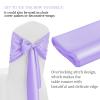 12 Pack Lavender Satin Table Runner 12 x 108 Inch Long Premium Table Runners for Wedding Party Events Decoration,Birthday Parties,Banquets Decorations,Graduations,Engagements view 4