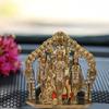 BEXCO Ram darbar Idol Height 7 cm for Car Dashboard | Home Decor | Gifting | Decorative Showpiece. (Gold) view 3