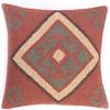 Arise Export Boho Throw Pillow Covers Set of 4 - Rug Cushioncase Handcrafted Kilim Pillow Cover Wool and Jute Woven Cushion Cover Ethnic Home Decor Couch, Sofa or Bed (Pattern 3, 18" x 18") view 3