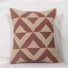 Arise Export Boho Throw Pillow Covers Set of 4 - Rug Cushioncase Handcrafted Kilim Pillow Cover Wool and Jute Woven Cushion Cover Ethnic Home Decor Couch, Sofa or Bed (Pattern 2, 18" x 18") view 3