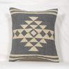 Arise Export Boho Throw Pillow Covers Set of 4 - Rug Cushioncase Handcrafted Kilim Pillow Cover Wool and Jute Woven Cushion Cover Ethnic Home Decor Couch, Sofa or Bed (Pattern 2, 18" x 18") view 4