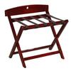 ArtsPavilion Wood Folding Luggage Rack, 2 Layer Household Suitcase Backpack, with Shoe Rack Bracket, for Bedroom, Guest Room, Hotel view 1