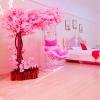 Cherry Blossom Wishing Tree, Wedding Decorative Flower Arch, Artificial Cherry Tree Romantic 2 m x 1.5 m view 1