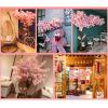 Cherry Blossom Wishing Tree, Wedding Decorative Flower Arch, Artificial Cherry Tree Romantic 2 m x 1.5 m view 4