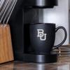 Rico Industries NCAA Baylor Bears Main 15oz Laser Engraved Matte Black Ceramic Bistro Mug - For Hot or Cold Drinks view 3