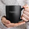 Rico Industries NCAA Morehead State Eagles Standard 15oz Matte Black Ceramic Bistro Mug view 2