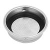 AUNMAS Stainless Steel Portafilter Basket Double Filter Fine Mesh Strainer Coffee Filter Office Machine Replacement Double Serving view 1