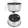 AUNMAS Stainless Steel Portafilter Basket Double Filter Fine Mesh Strainer Coffee Filter Office Machine Replacement Double Serving view 2