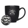 Rico Industries NCAA Wichita State Shockers Standard 15oz Matte Black Ceramic Bistro Mug view 1
