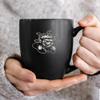 Rico Industries NCAA Wichita State Shockers Standard 15oz Matte Black Ceramic Bistro Mug view 2