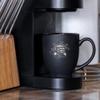 Rico Industries NCAA Wichita State Shockers Standard 15oz Matte Black Ceramic Bistro Mug view 3