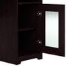Bush Furniture Cabot Desk Return with Storage in Espresso Oak view 3