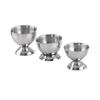 Housoutil 3pcs Egg Holder Tray Cup Stainless Steel Egg Rack Easy Clean Dishwasher Safe Cups view 1