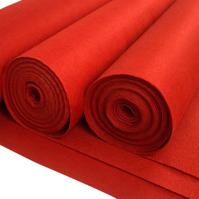Wedding Aisle Runner 2mm Thickness Red Carpet Runner 1 Metre Wide Non-Slip Walkway Runner Rug for Outdoor Wedding Party Event Prom Polyester Cutable 10m 20m (Size : 1.2x30m)