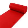 Red Carpet Aisle Runner, 10m 20m Wedding Runway Runner 2mm Extra-Thick Polyester Carpet Rug Non-Slip Carpet Walkway Runners for Wedding, Party, Hallway Cutable (Size : 1x15m) view 1