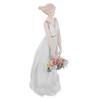 WOONEKY Delicate Ceramic Ornament Women Adornment Home Decor Improve Lifestyle Perfect Present for Housewarming view 1