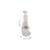 WOONEKY Delicate Ceramic Ornament Women Adornment Home Decor Improve Lifestyle Perfect Present for Housewarming view 2