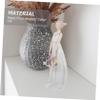 WOONEKY Delicate Ceramic Ornament Women Adornment Home Decor Improve Lifestyle Perfect Present for Housewarming view 3