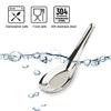 Stainless Steel Chinese Soup Spoons Set of 6 Asian Soup Spoons Silverware Cucharas Para Comer for Ramen Pho Wonton Dumpling Noodles view 4