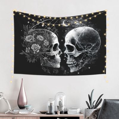 Baxozud Skeleton Love Tapestry Home decoration,Tapestry Psychedelic Tapestry Wall hanging Bedding Tapestry