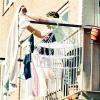 BESPORTBLE Folding Mesh Clothing Rack for Travel Portable Drying Rack for Laundry Multi-Functional Clothes Drying Stand Lightweight and Convenient Design for Indoor and Outdoor Use view 4
