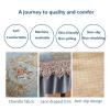 European Thicken Quilted Cotton Velvet Piano Bench Cover Lace Makeup Stool Cover Seat Mat Cover,A,58 * 38cm(22.8 * 15in) view 2