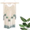 Bsetain Boho Chic Woven Tapestry Macrame Wall Hanging Macrame Woven Wall Hangings Boho Macrame Wall Art Handmade Woven Wall Tapestries Wall Decoration Bedroom Wall Decor view 1