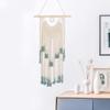 Bsetain Boho Chic Woven Tapestry Macrame Wall Hanging Macrame Woven Wall Hangings Boho Macrame Wall Art Handmade Woven Wall Tapestries Wall Decoration Bedroom Wall Decor view 3