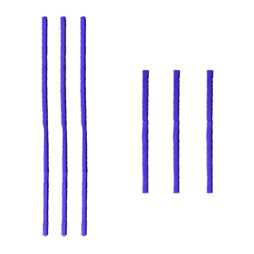 LRFDRESS 6pcs Blue Plush Strips for Dyson V7 V8 V10 V11 Vacuum Cleaner Head Parts Broom Roller Protect Floor Replacement