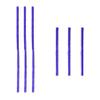 LRFDRESS 6pcs Blue Plush Strips for Dyson V7 V8 V10 V11 Vacuum Cleaner Head Parts Broom Roller Protect Floor Replacement view 1