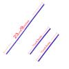 LRFDRESS 6pcs Blue Plush Strips for Dyson V7 V8 V10 V11 Vacuum Cleaner Head Parts Broom Roller Protect Floor Replacement view 2