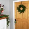Real Touch Cypress and Pinecone Artificial Christmas Wreath - 24" - Unlit view 3