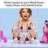 Marketing Holders 4 Pack Acrylic Riser Display Stand 12 Inch Wide by 4.5 Inch Deep Clear Plastic Countertop Tabletop Showcase Pedestal for Boutiques Jewelry Stores and Florists view 2