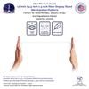 Marketing Holders 4 Pack Acrylic Riser Display Stand 12 Inch Wide by 4.5 Inch Deep Clear Plastic Countertop Tabletop Showcase Pedestal for Boutiques Jewelry Stores and Florists view 3