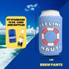 Brew Pants Boating Themed Coozies - Great Gift for Any Sailor - Premium Neoprene Material - 6 Pack (Standard 12oz Beer/Soda Can) view 2