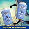 Brew Pants Boating Themed Coozies - Great Gift for Any Sailor - Premium Neoprene Material - 6 Pack (Standard 12oz Beer/Soda Can) view 3