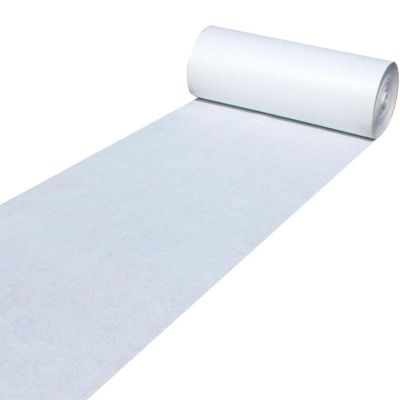 10m 20m Wedding Aisle Runner 2mm Thickness White Walkway Carpet Rug Non-Slip Runway Carpet Roll Thickening Runners for Wedding Church Decoration Polyester (Size : 1.2x50m)