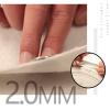 Wedding Aisle Runner, White Walkway Event Carpet Rug Non-Slip Runway Carpet for Wedding Party Indoor and Outdoor Decoration, Cuttable Polyester 10m 20m (Size : 1.5x20m) view 3