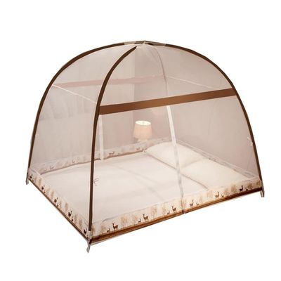 VOIV Pop-up Mosquito neting Bed Net Tent with Bottom Self-Standing Pop-Up Mosquito Net5 Seconds Get Install, with Bottom for Bed and for Camping, Folding Portable Desig (Size : 180x200x155cm)