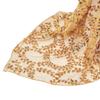 CVL Sequin Gold Vine Tablecloth Rectangle Table Overlay 90"X132" for Wedding, Party, Baby or Bridal Shower, Holiday, Birthday Decoration view 2