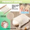 90 Pcs Soap Saver Set Including Wooden Dish, Exfoliating Bag, Saver Pads Bulk with Self Drain, Bar Soap Holder Mesh Bag for Shower Bath Home Toilet Kitchen Hotel Restaurant view 3