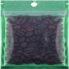 AGALUS 100PCS Matte Clear/Gold/Silver Metallic Foil Flat Zip Seal Packaging Bags Food Storage Pouch (Green,4.7x8.6) view 1