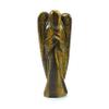 Aashita Creations Natural Tiger Eye Angel Celestial Guardian Angel Wings Statue Figurine Handcarved Home & Altar Decor Healing Stone, Reiki, Crystal Therapy (3 Inches) view 1