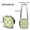 Pardick Cute Frog Kids Lunch Bag Animal Green Frogs Insulated Lunch Box for Boys Girls Waterproof Lunch Bento Tote Bags Thermal Lunchbox School Lunchbox Insulated with Shoulder Strap view 3