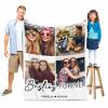 MyPupSocks Personalized Bestie Name & Photo Collage Blanket, Custom Friends Pictures Throw Blanket for Bestie's Birthday Christmas Graduation Gift 60"x80" view 3
